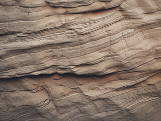 Wall Mural - Grainy and rough texture of sandstone stone with a rugged surface