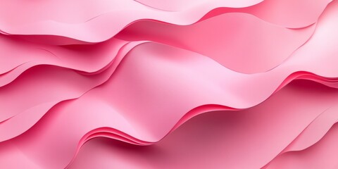 Poster - Vertical background created from a sheet of pink colored paper, offering a soft and vibrant aesthetic. This pink background enhances creativity and can be perfect for various design projects.