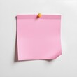 © Pod - A pink sticky note on a white background