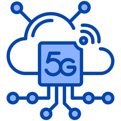 Sticker - 5G Technology Icon