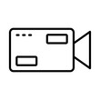 © MuhammadAsfandyar - Video Camera line icon