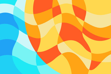 Wall Mural - colorful abstract pattern background. template summer concept. vector illustration