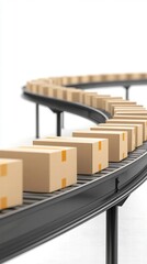 Poster - Robotic Conveyor Belt System for Efficient Package Handling and Transport
