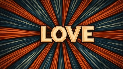 Poster - Celebrating love through art creative studio graphic design vibrant background close-up emotional expression
