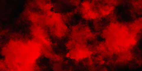 Wall Mural - abstract red and black smoke clouds background, smoky grunge stain painting clouds galaxy, paints di