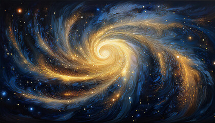 Wall Mural - galaxy background with stars and planets. fantasy galaxy background. cosmos backdrop. universe backg