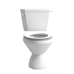 Wall Mural - toilet isolated on white background full depth of field