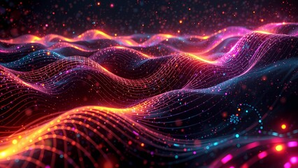 Poster - Fractal Energy Waves in a Cosmic Space