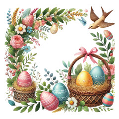 Easter Border Sublimation 