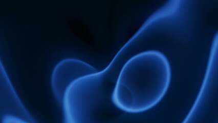 Poster - blue overlay abstract: flowing blue shapes create a dynamic abstract design, ideal as a graphic over