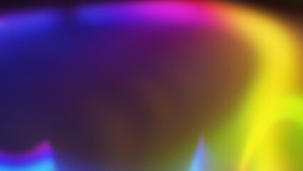 Poster - vivid abstract light overlay: vivid, colorful abstract light formations create a dynamic and texture