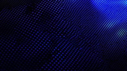 Aufkleber - Detailed View of a Digital Surface Illuminated in Vibrant Blue, Showcasing Intricate Patterns and Textures in a Visually Striking Manner