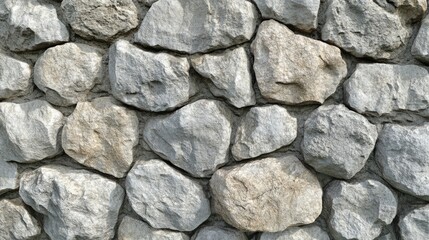 Poster - Rugged Natural Stone Wall Texture for Durable Background Design