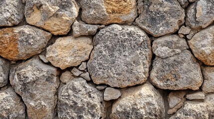 Poster - Weathered Rock Surface Textures with Rough and Granular Details in Close-Up Full Frame Shot