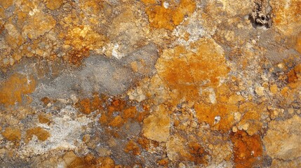 Poster - Marble texture background with rough patterns in earthy tones of orange, gray, and gold for design and creative projects.