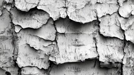 Textured close-up of weathered tree bark showcasing deep grooves and natural patterns for backgrounds and design elements.