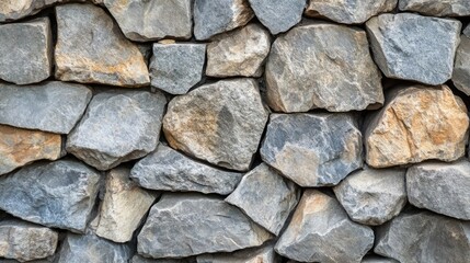 Poster - Granite Stone Wall Texture Natural Rough Rock Background for Design and Architecture Applications