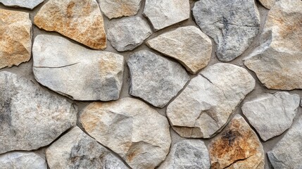 Poster - Natural rough stone texture with flat surfaces ideal for background or design applications in architecture and interior decor.