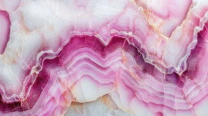 Poster - Pink and White Marble Texture Background with High Resolution for Elegant Design and Decor Applications