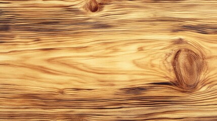 Poster - Natural pine wood texture with prominent grain patterns and knots suitable for backgrounds and design projects