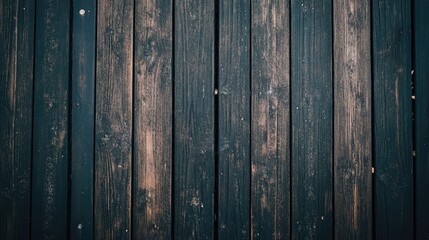 Poster - Dark organic wooden texture background ideal for creative design projects with ample copy space for text or graphics.