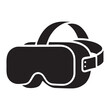 © Creative Image   - Virtual Reality Headset Silhouette Icon Design
