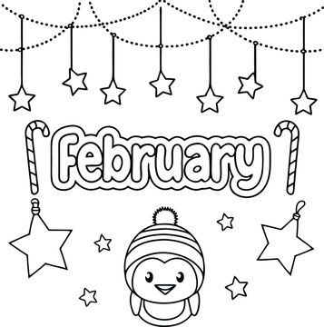 Starry Nights and Sweet Delights in coloring page