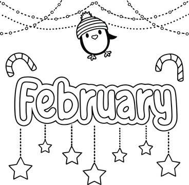 Starry Nights and Sweet Delights in coloring page