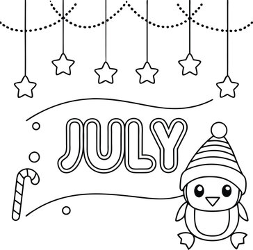 Starry Nights and Sweet Delights in coloring page