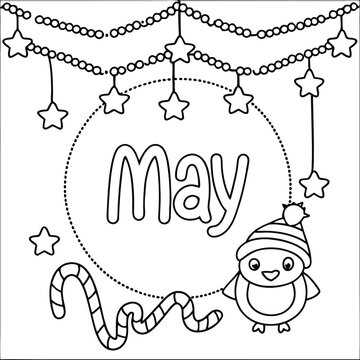 Starry Nights and Sweet Delights in coloring page