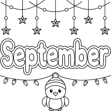Starry Nights and Sweet Delights in coloring page