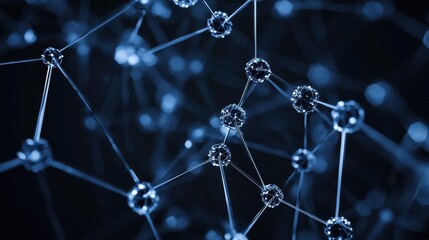 Poster - exploring molecular structures in chemistry laboratory environment digital visualization scientific 