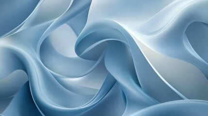 Poster - Abstract background with smooth shapes