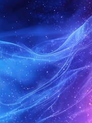 Wall Mural - Galaxy Background with Stars