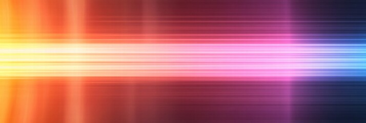 Poster - Vibrant display of abstract colorful light streaks creating a dynamic and energetic visual effect. Generative AI