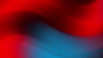 Wall Mural - Abstract waves of red and blue create a dynamic and vibrant visual effect.
