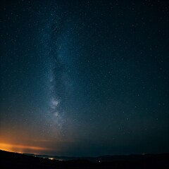 starry night sky