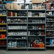 © thanawat - Exploring tools and supplies for home improvement projects hardware store product display indoor aisle view diy concept