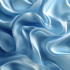 Poster - Flowing silk texture abstract art digital design soft environment aesthetic viewpoint visual concept for creativity