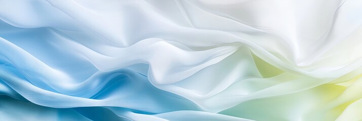 Poster - Abstract Pastel Draped Silk Fabric Texture Background