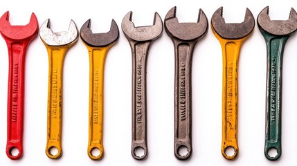 Poster - Collection of Various Mechanic Tools in a Workshop or Garage Setting