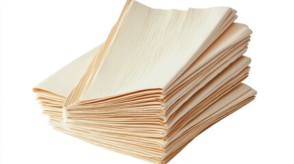 Poster - Stack of blank paper pages for creative writing education or research