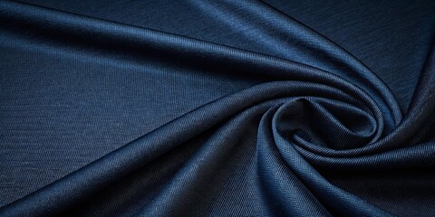 Aufkleber - A blue fabric with a shiny texture