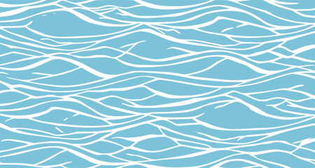 Wall Mural - ocean ripples texture. one-color background with waves on a water surface. one color background with
