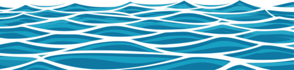 Wall Mural - ocean ripples texture. one-color background with waves on a water surface. one color background with