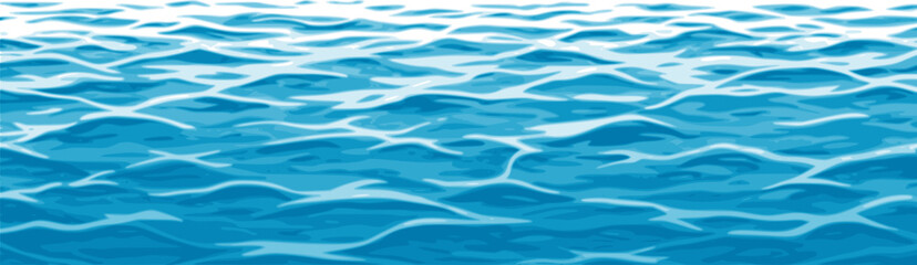 Wall Mural - ocean ripples texture. one-color background with waves on a water surface. one color background with