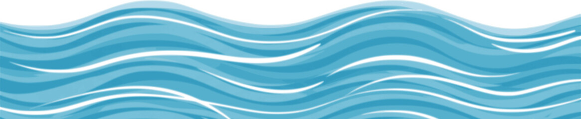 Wall Mural - ocean ripples texture. one-color background with waves on a water surface. one color background with