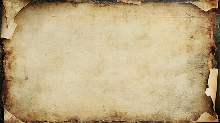 Poster - Vintage Paper Texture with Subtle Sepia Tones and Delicate Details