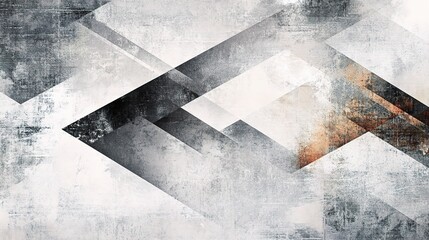 Poster - Elegant White Abstract Background with Faded Vintage Texture