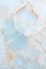 Poster - Abstract Blue and White Marble-Like Texture Captured in Detailed Watercolor Style